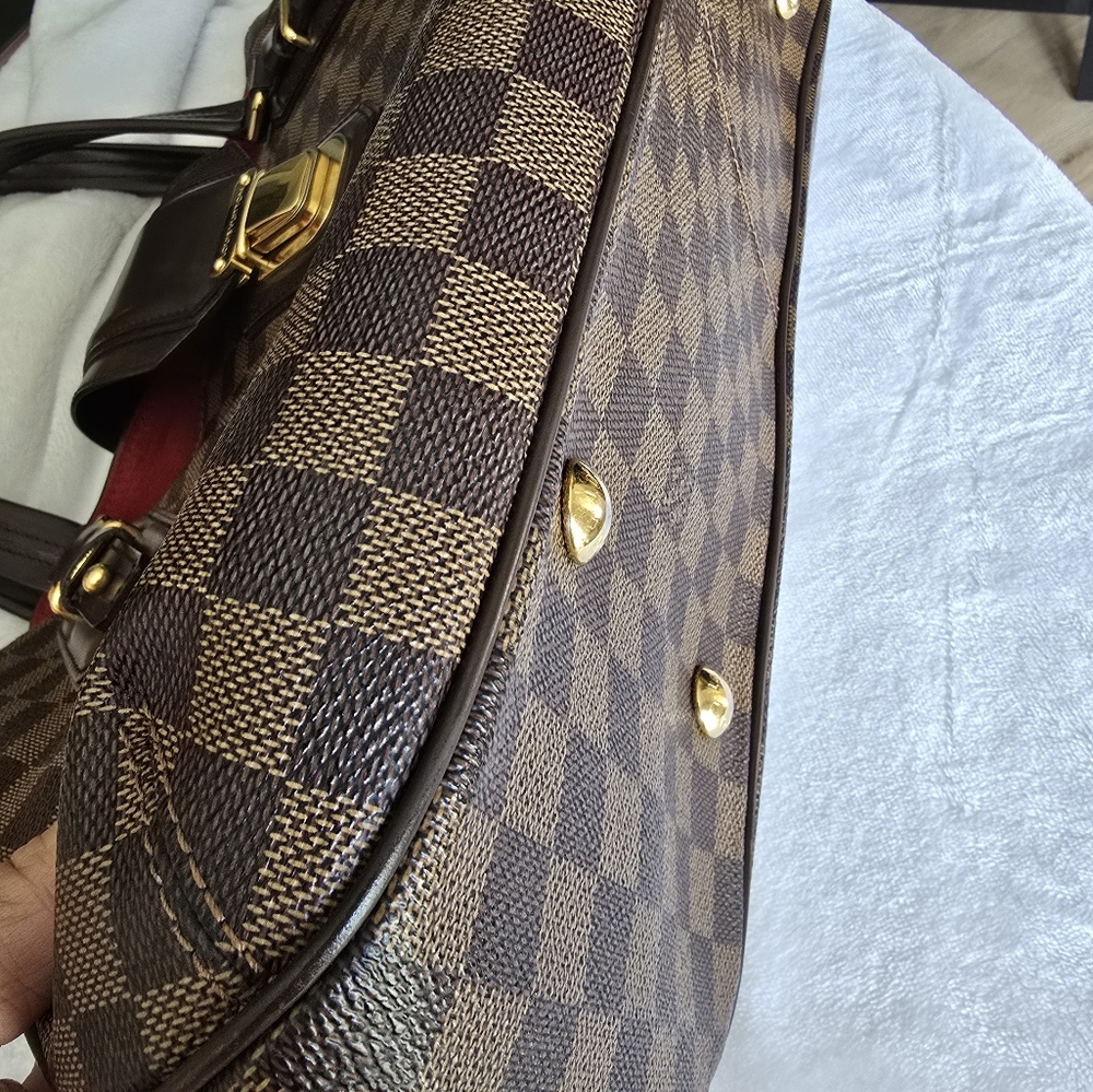 Louis Vuitton Ebene Damier Griet Satchel Bag - Picture 12 of 16